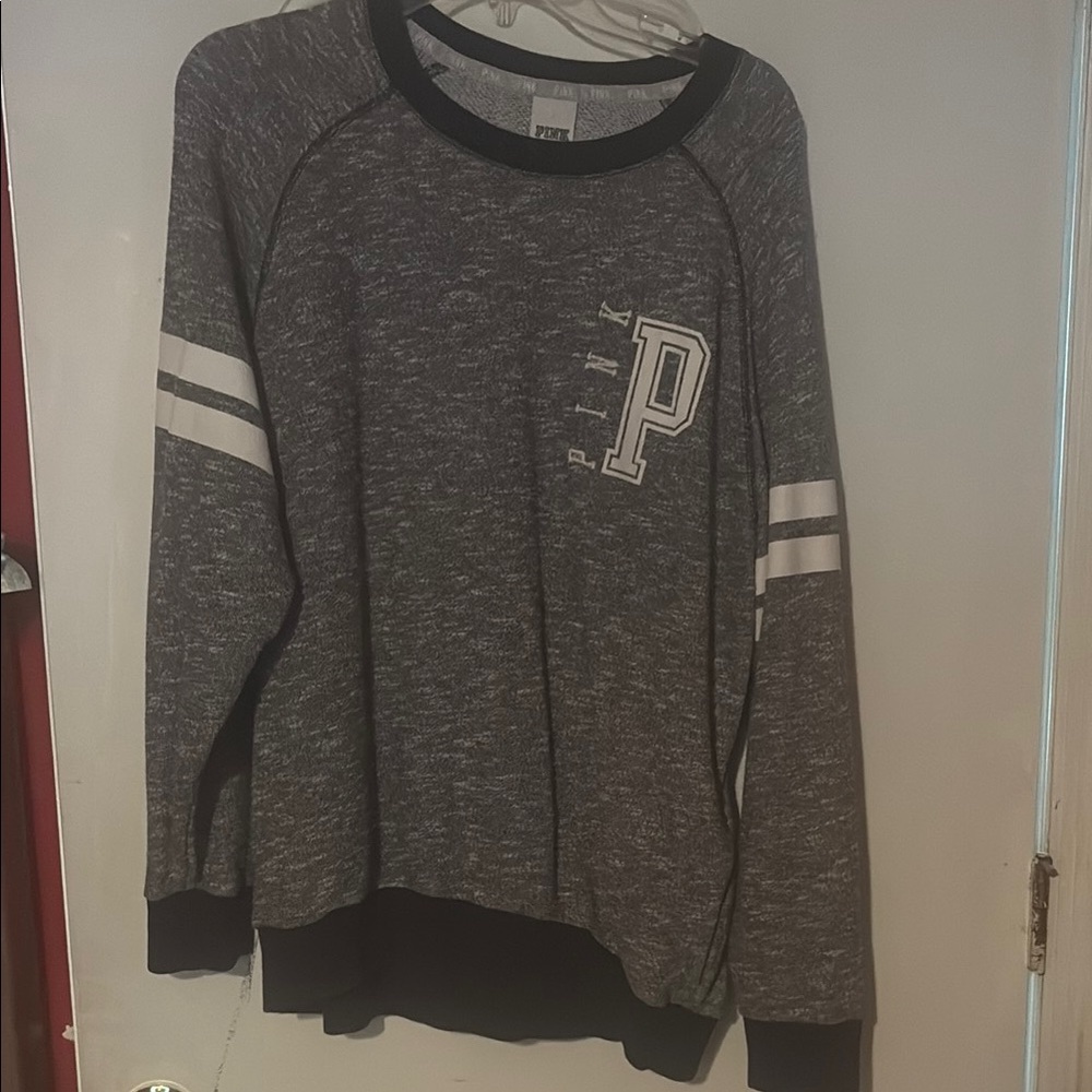 PINK Victoria's Secret Gray Sweatshirt
